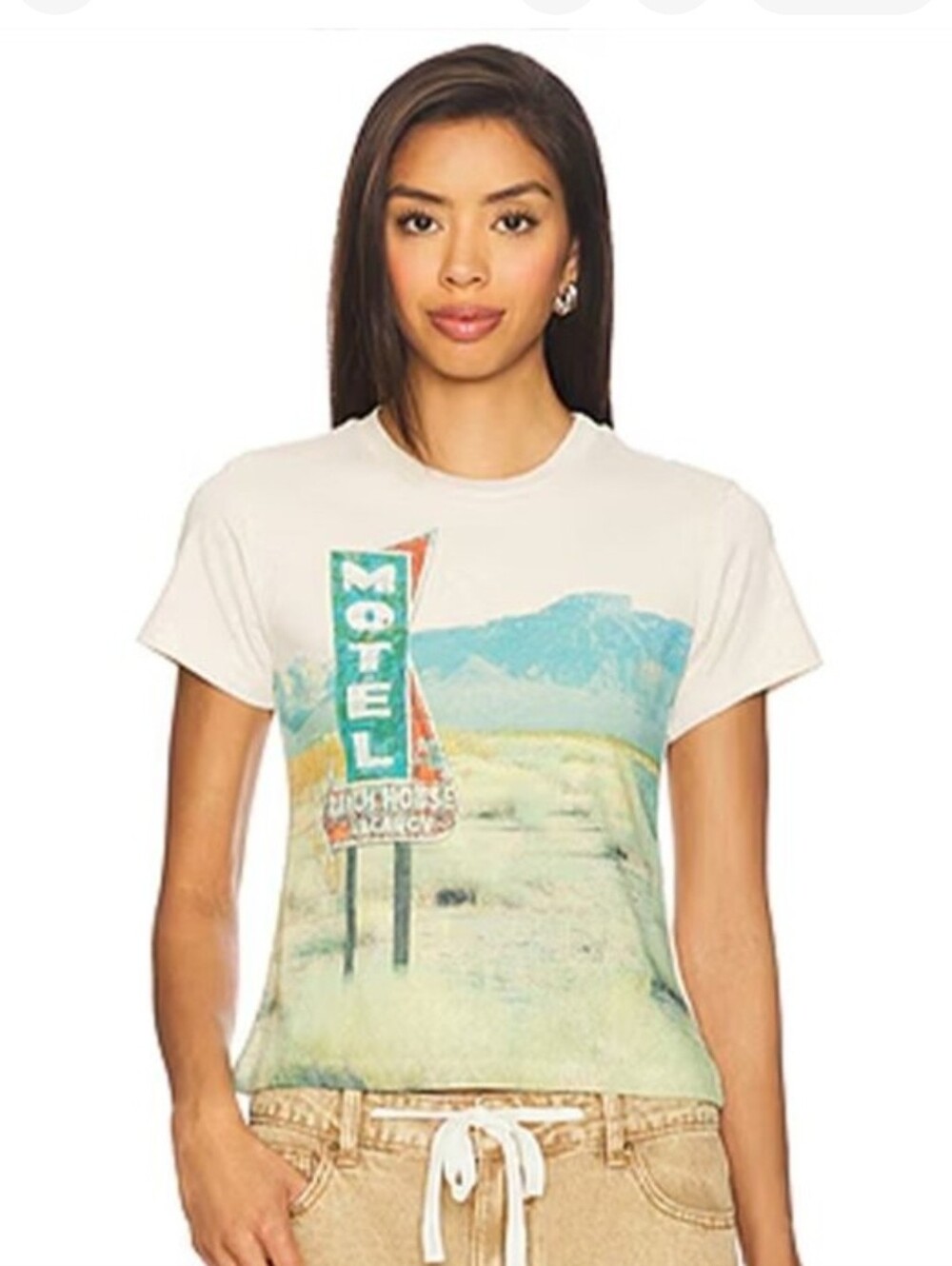 ✏️ NWT|  Daydreamer ♡ Motel Ranch House Vintage Baby Tee.